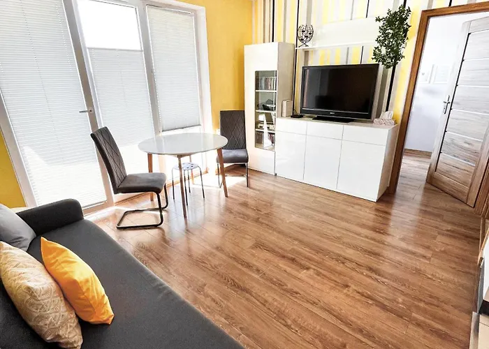 Апартаменты Sloneczny Blisko Centrum Gdanska Гданьск